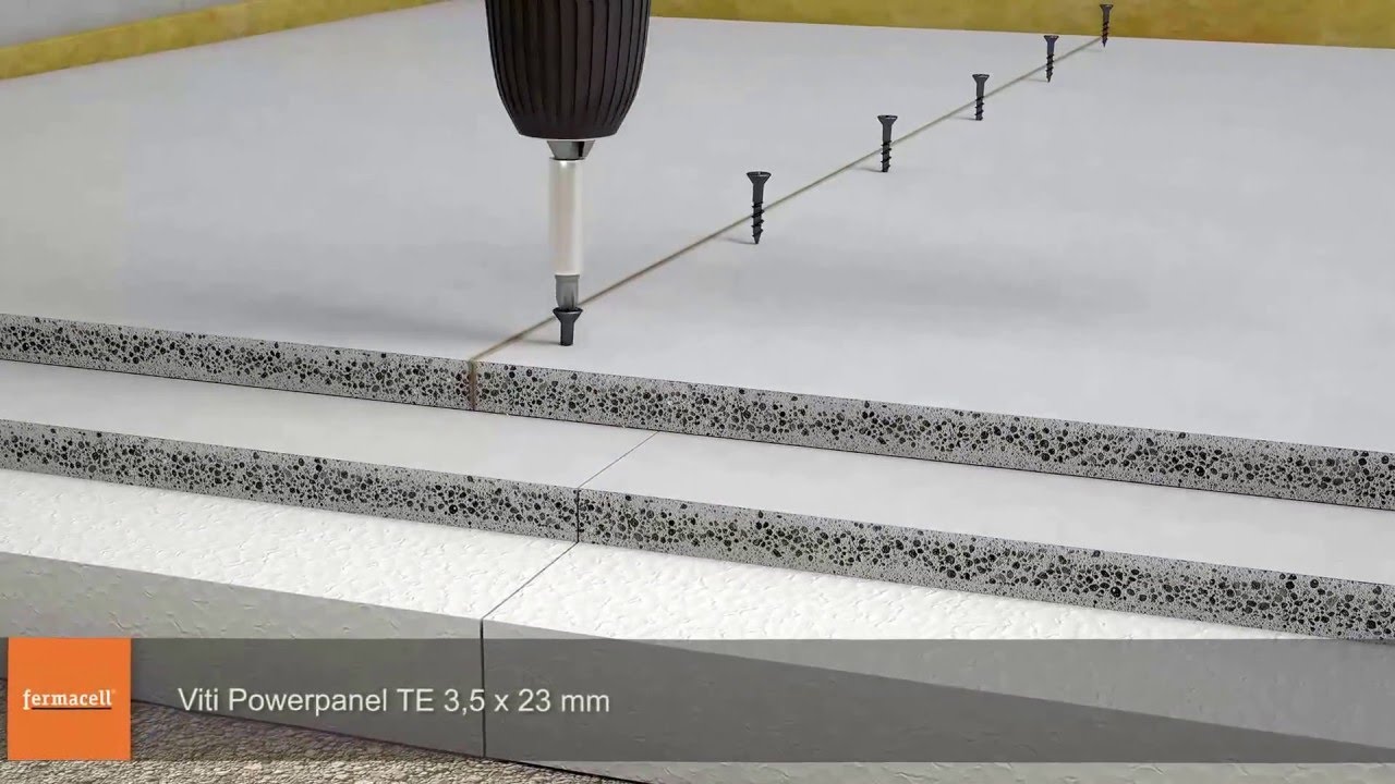 fermacell® Powerpanel TE per docce senza barriere architettoniche