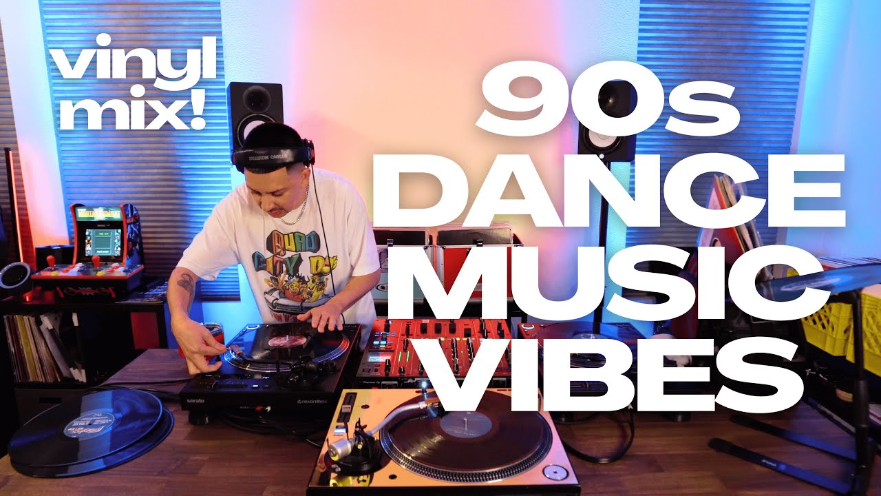 90s Dance Music Vinyl Mix! Freestyle, House, Booty Bass & More