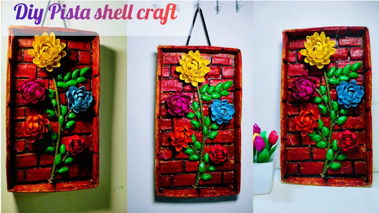 Diy Pista shell craft #art #craft #diy #handmade #homemade