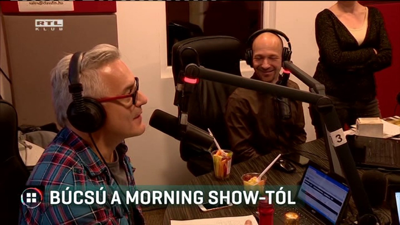 Búcsú a Morning Show-tól 16-11-16