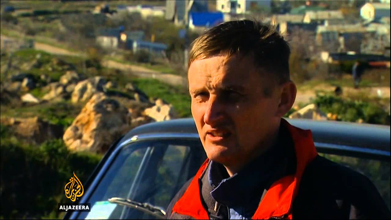 Ukrajinski vojnici napuštaju Krim