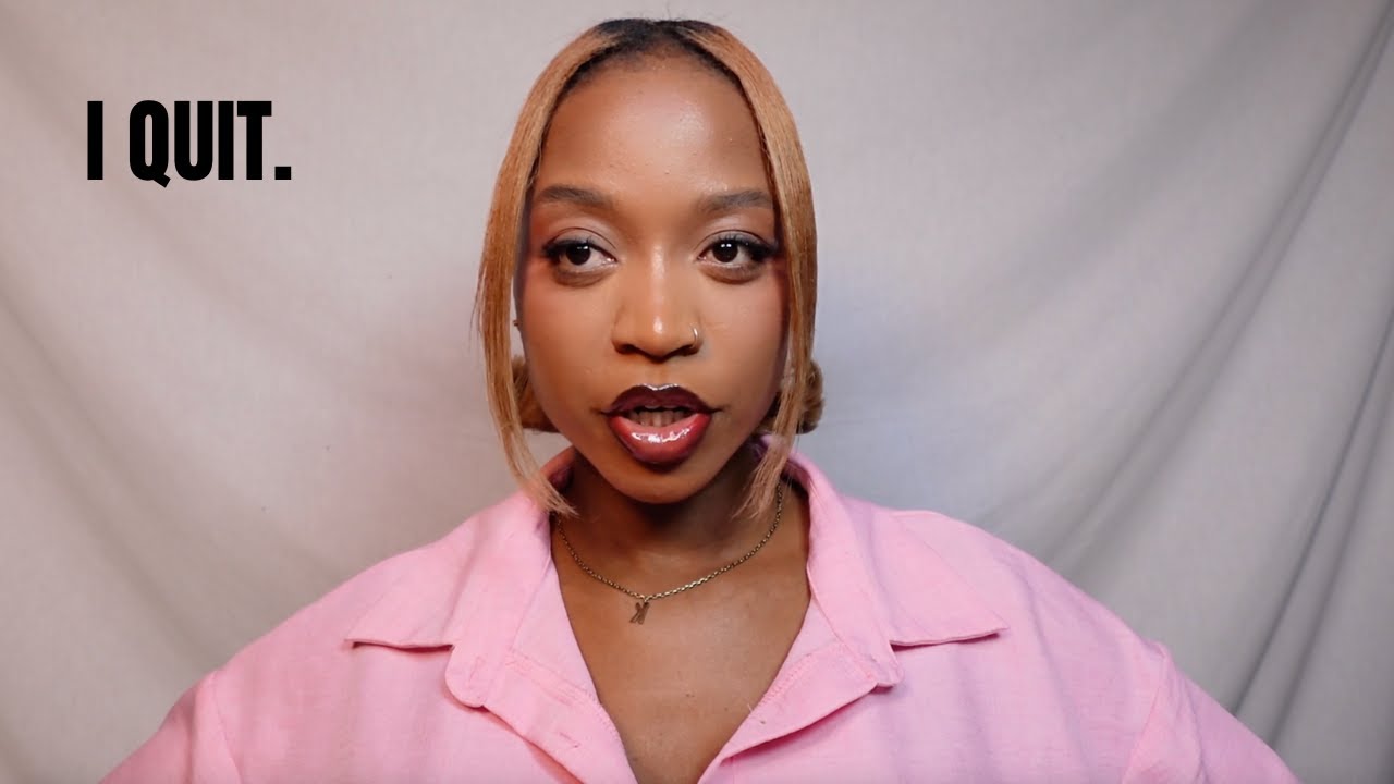 I quit my job | choosing myself and starting over.