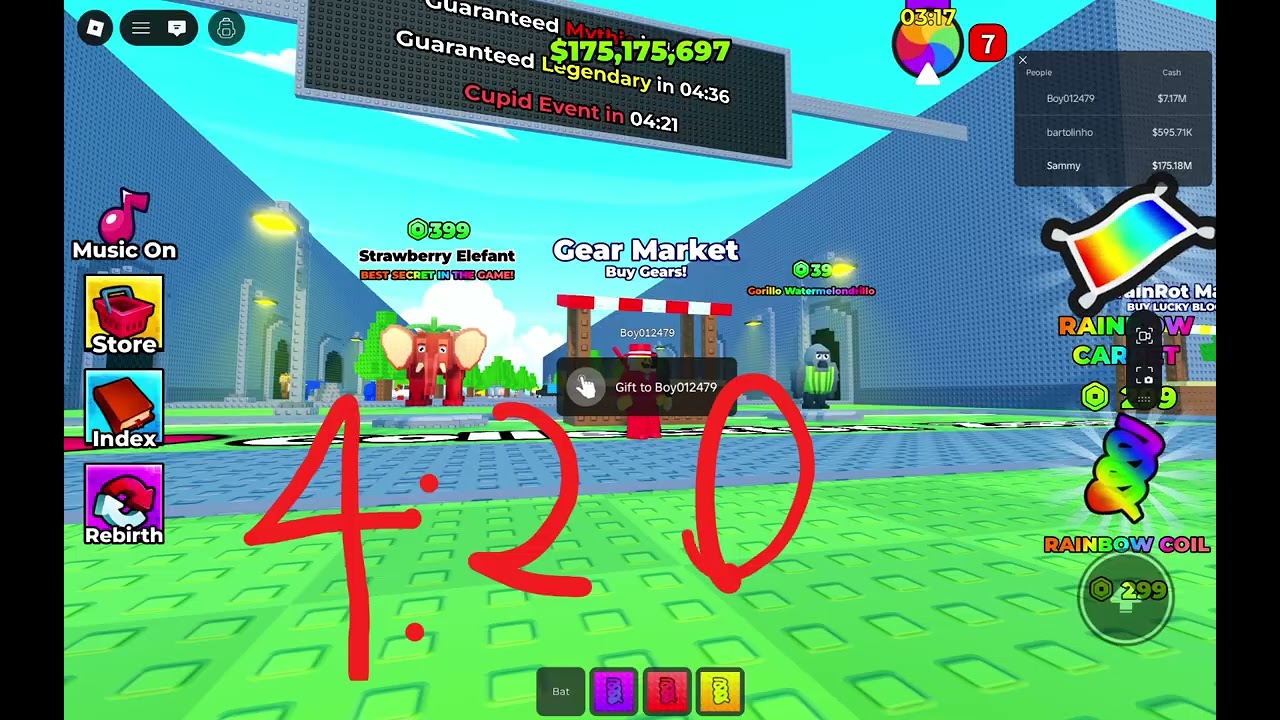 I get dragon loveri in escape traffic for brainrots