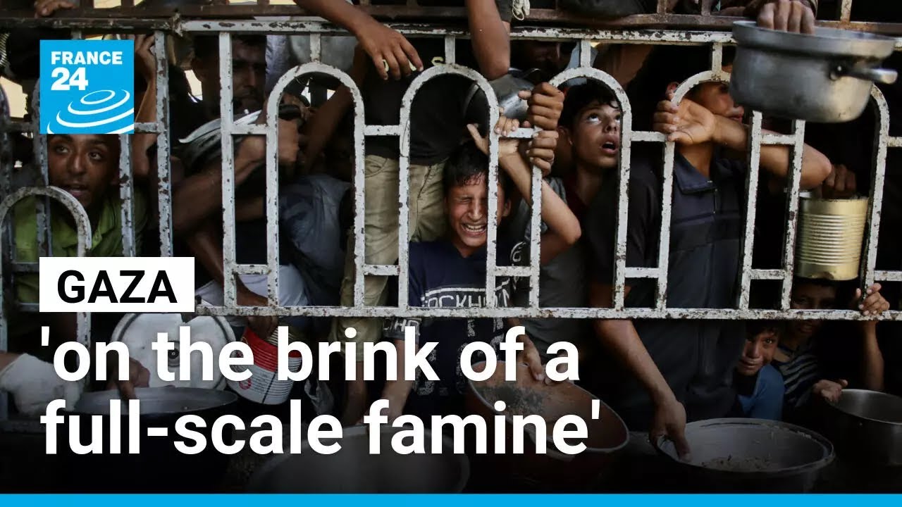 Gaza 'on the brink of a full-scale famine', says UN agencies &bull; FRANCE 24 English