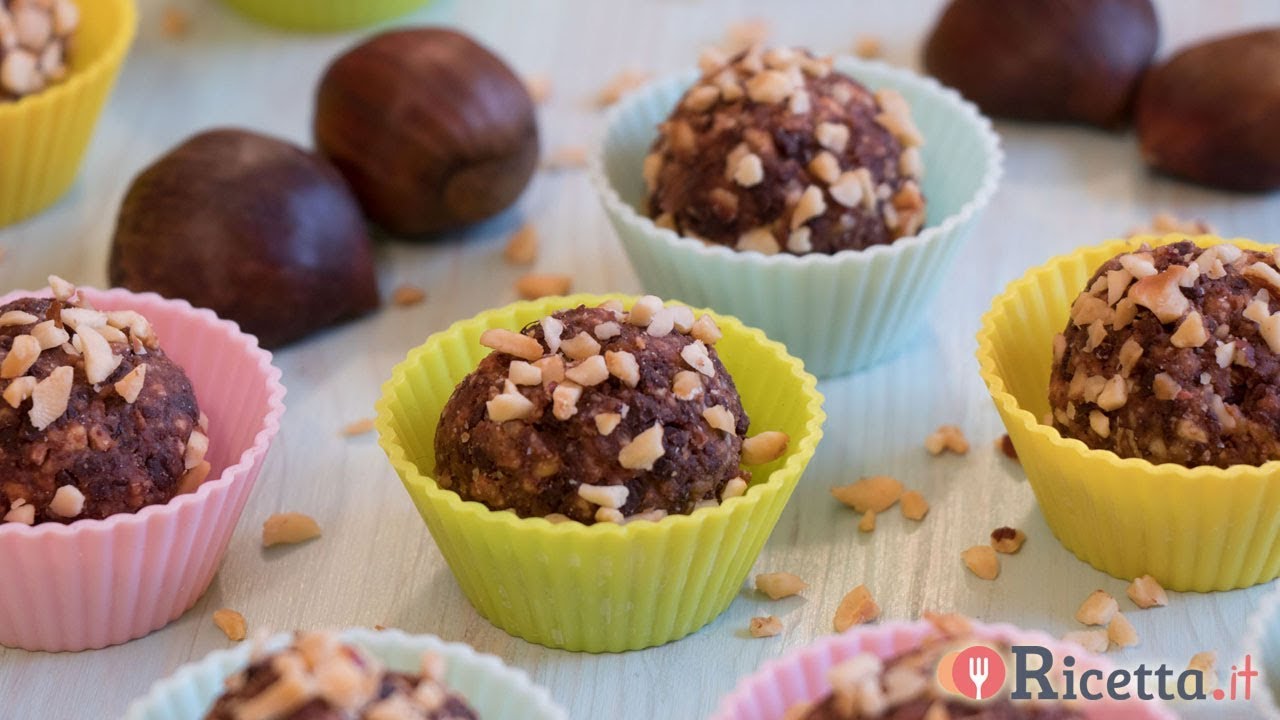 Tartufi di castagne - Ricetta.it