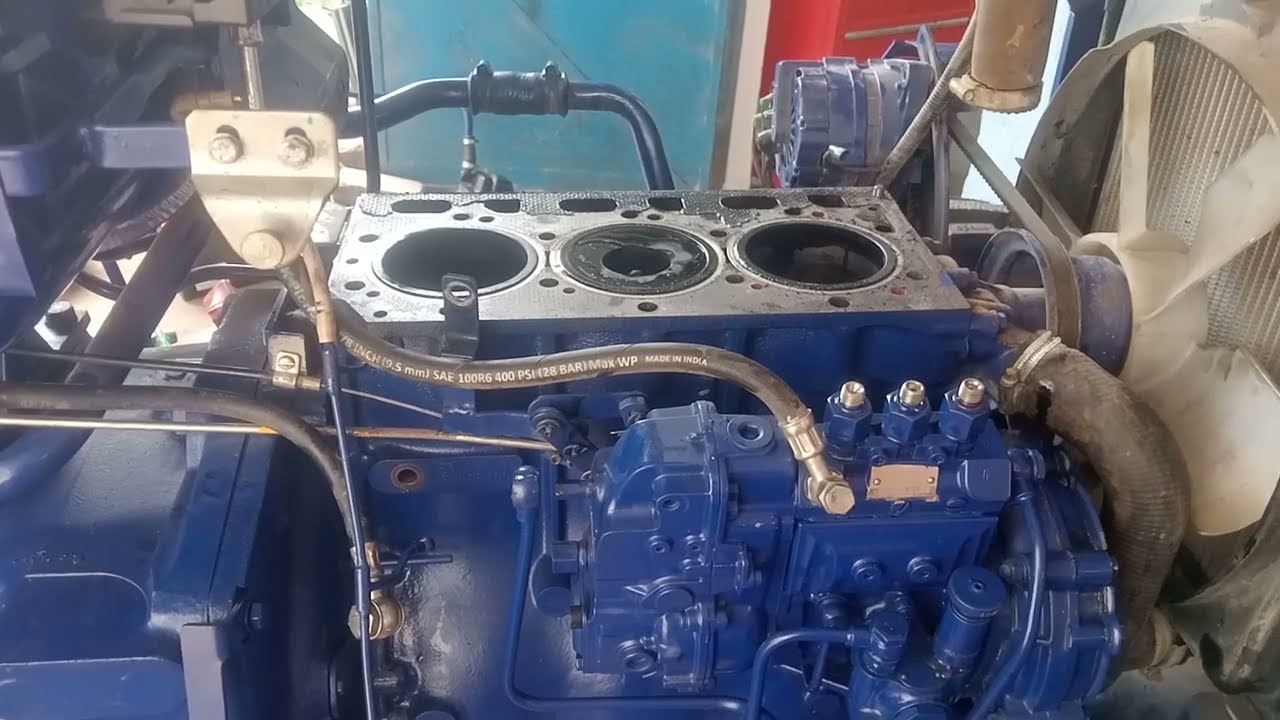 FARMTRAC CHAMPION 42 🏆 connecting rod bearing head gasket replace