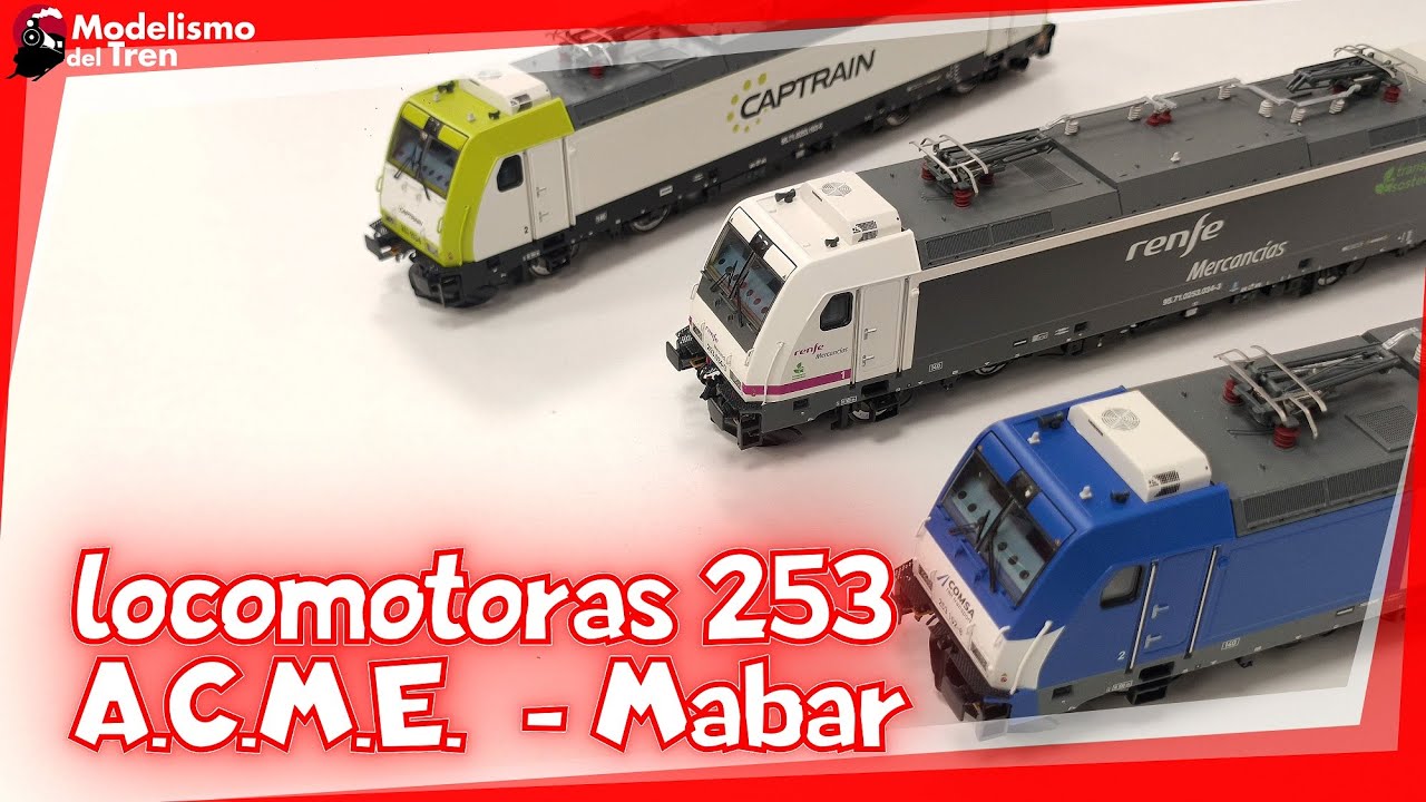 Probamos las locomotoras 253 RENFE A.C.M.E. Mabar Escala H0 | Modelismo del Tren