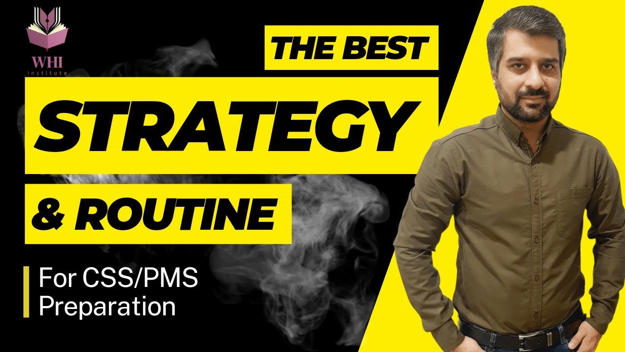 THE BEST ROUTINE AND STRATEGY FOR CSS/PMS PREPARATION | A PERFECT PLAN TO COVER ALL THE SUBJECTS