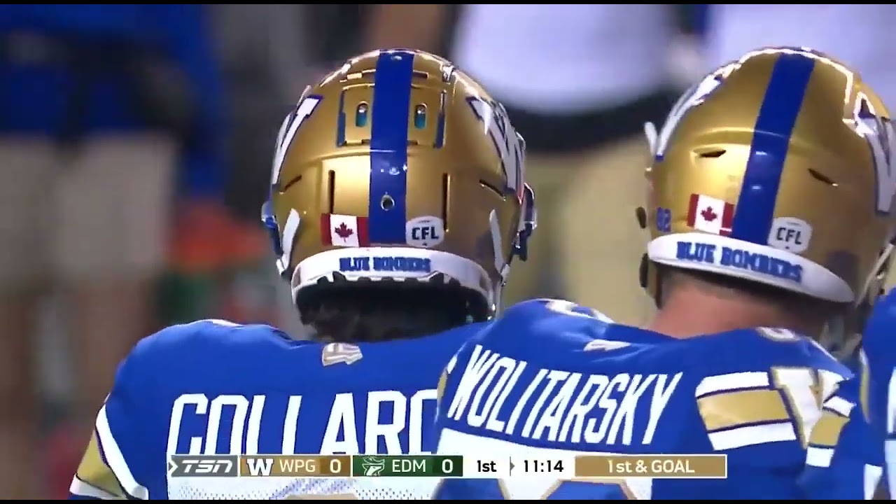 September 18, 2021 - CFL - Winnipeg Blue Bombers @ Edmonton Elks