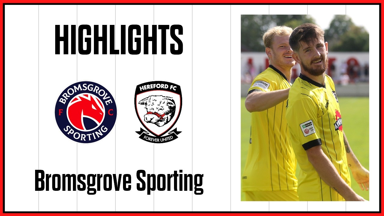 ЛУЧШИЕ МОМЕНТЫ | Bromsgrove Sporting 0-1 Hereford FC