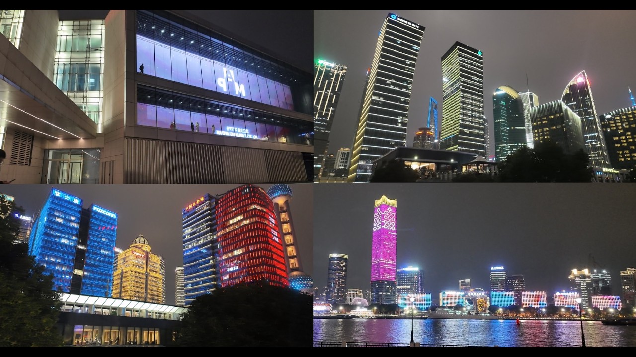 陆家嘴夜跑北洋泾 4K virtual run East bund downstream 跑步机风景vlog 外滩 浦东美术馆 东方明珠 北外滩 黄浦江夜景 民生筒仓 上海跑步路线 260129