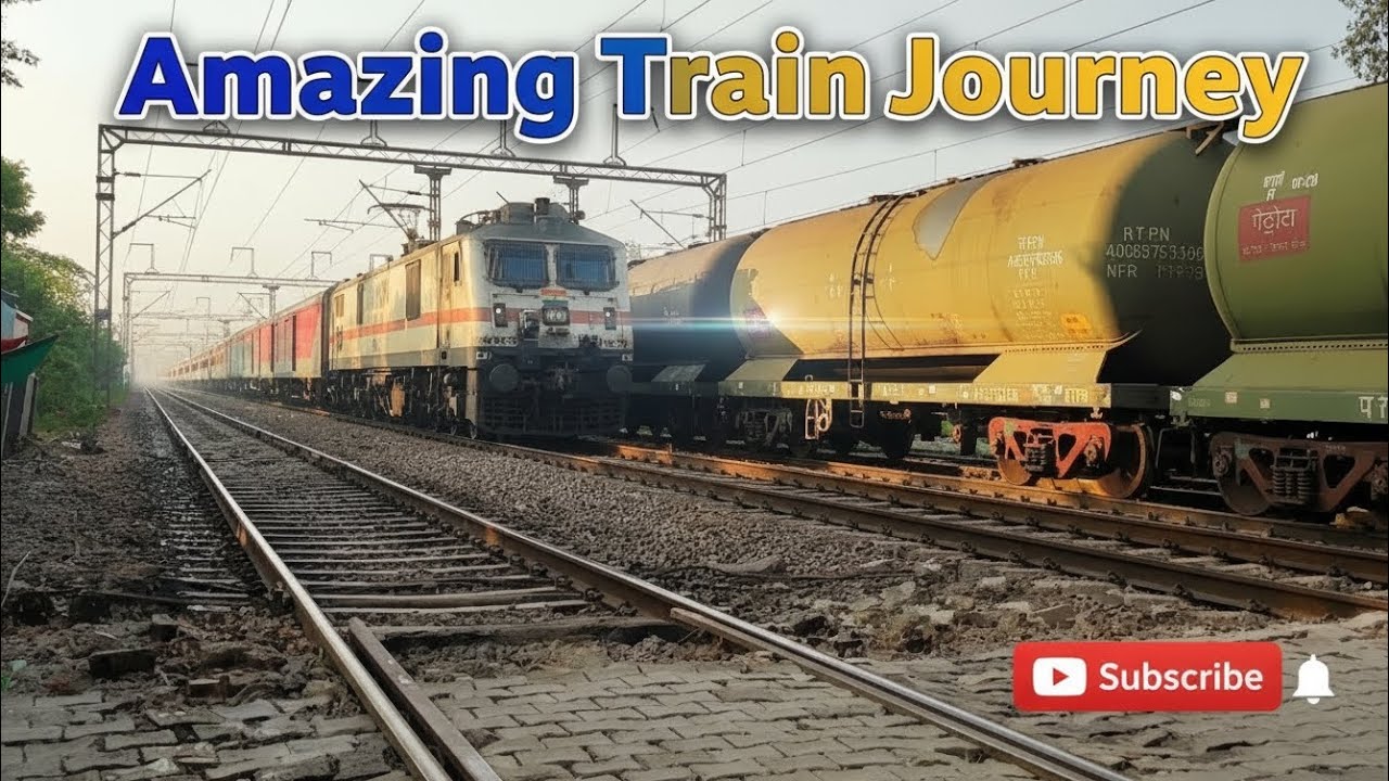 Amazing Train Journey | Stunning Views & Travel Experience