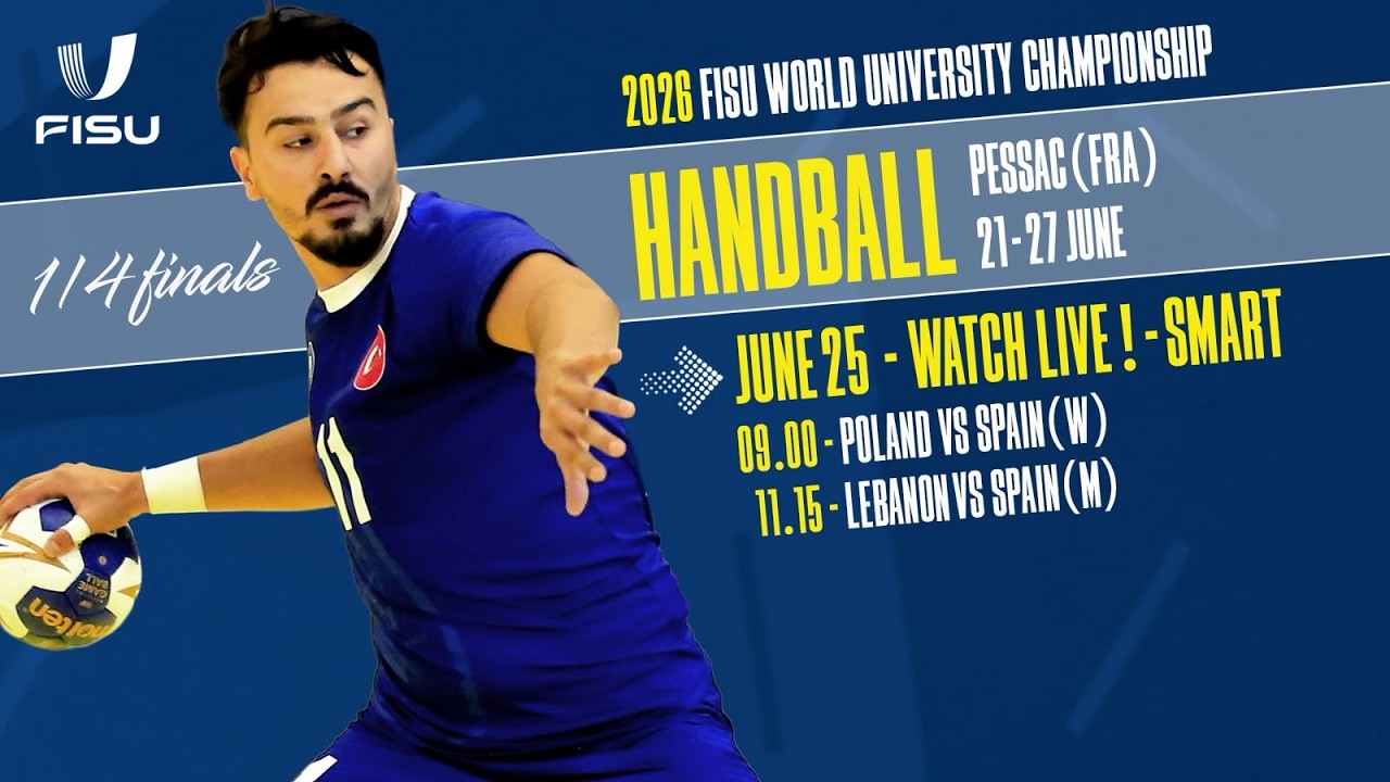 Day 4 SMART Court | 2026 FISU World University Championship Handball
