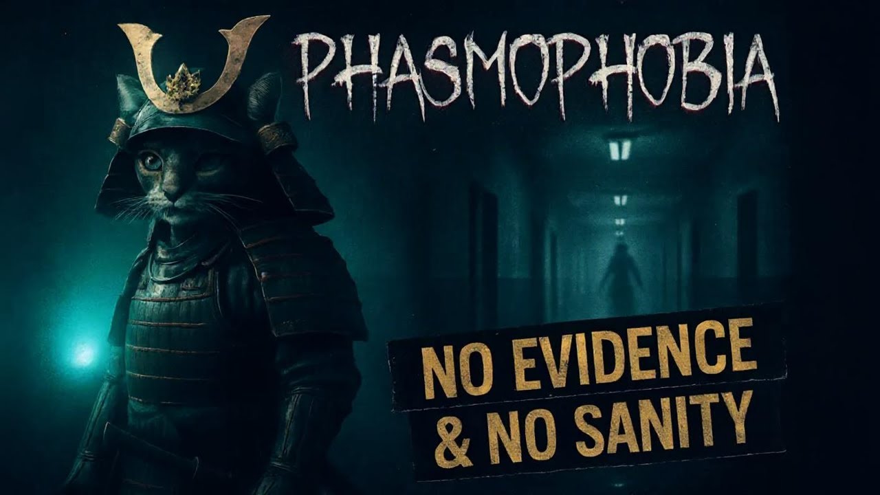 Phasmophobia: NO EVIDENCE & NO SANITY again...