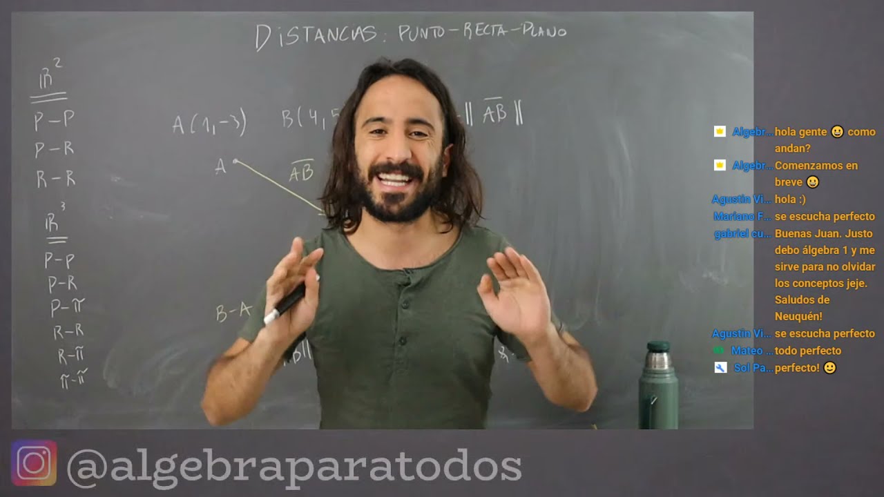 Distancias Punto, Recta y Plano | Geometría analítica