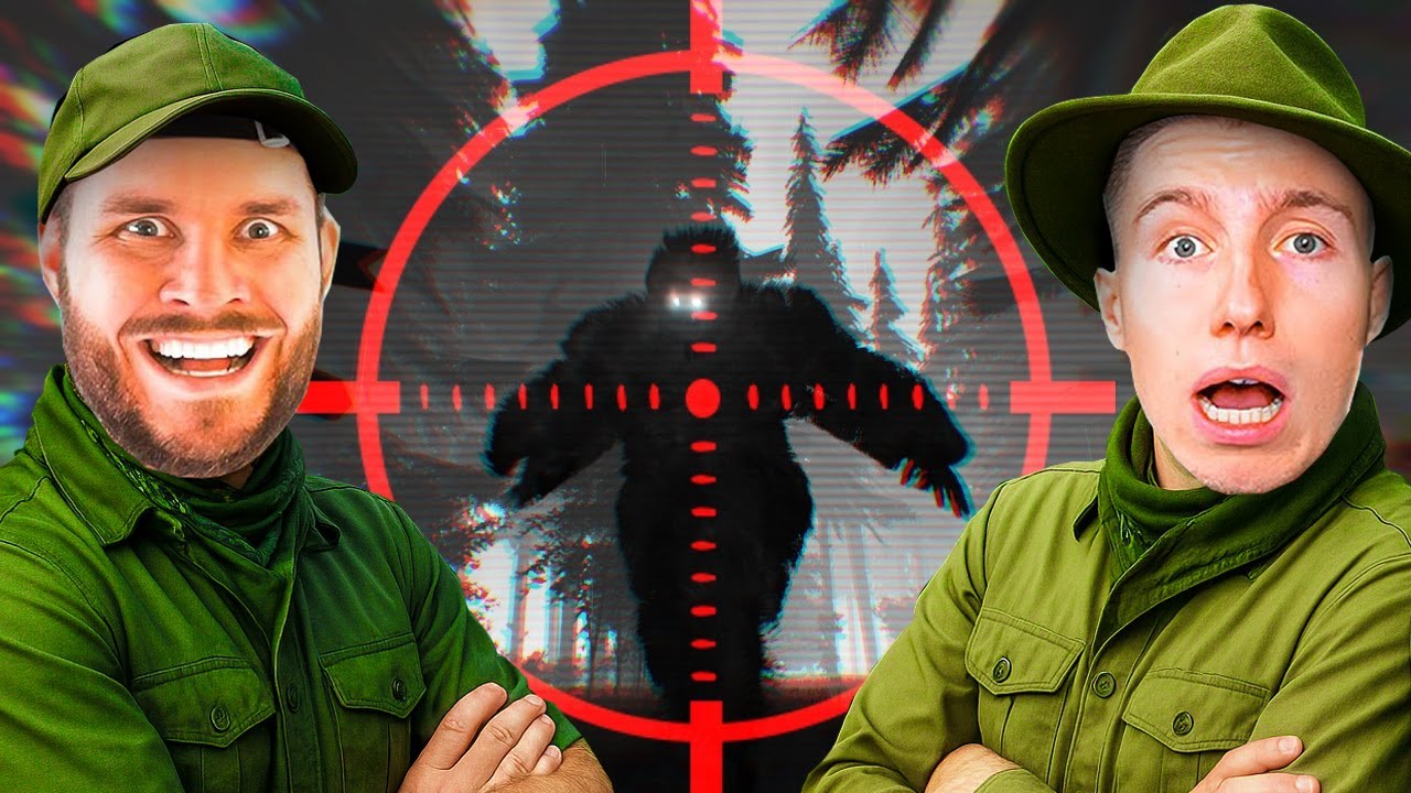 2 YOUTUBER Gehen JAGEN wer findet BIGFOOT?!