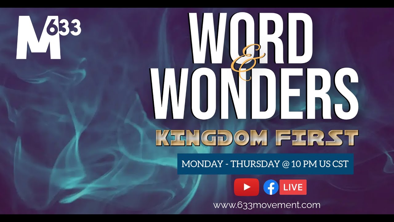 Word & Wonders w Ap Sino Agueze| Kingdom First Series| Of the Increase of His Government