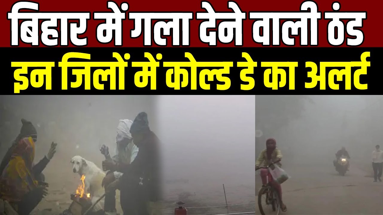 Bihar Weather: बिहार में ठंड का कहर! 32 जिलों में कोल्ड डे अलर्ट, 5 डिग्री तक गिरा पारा