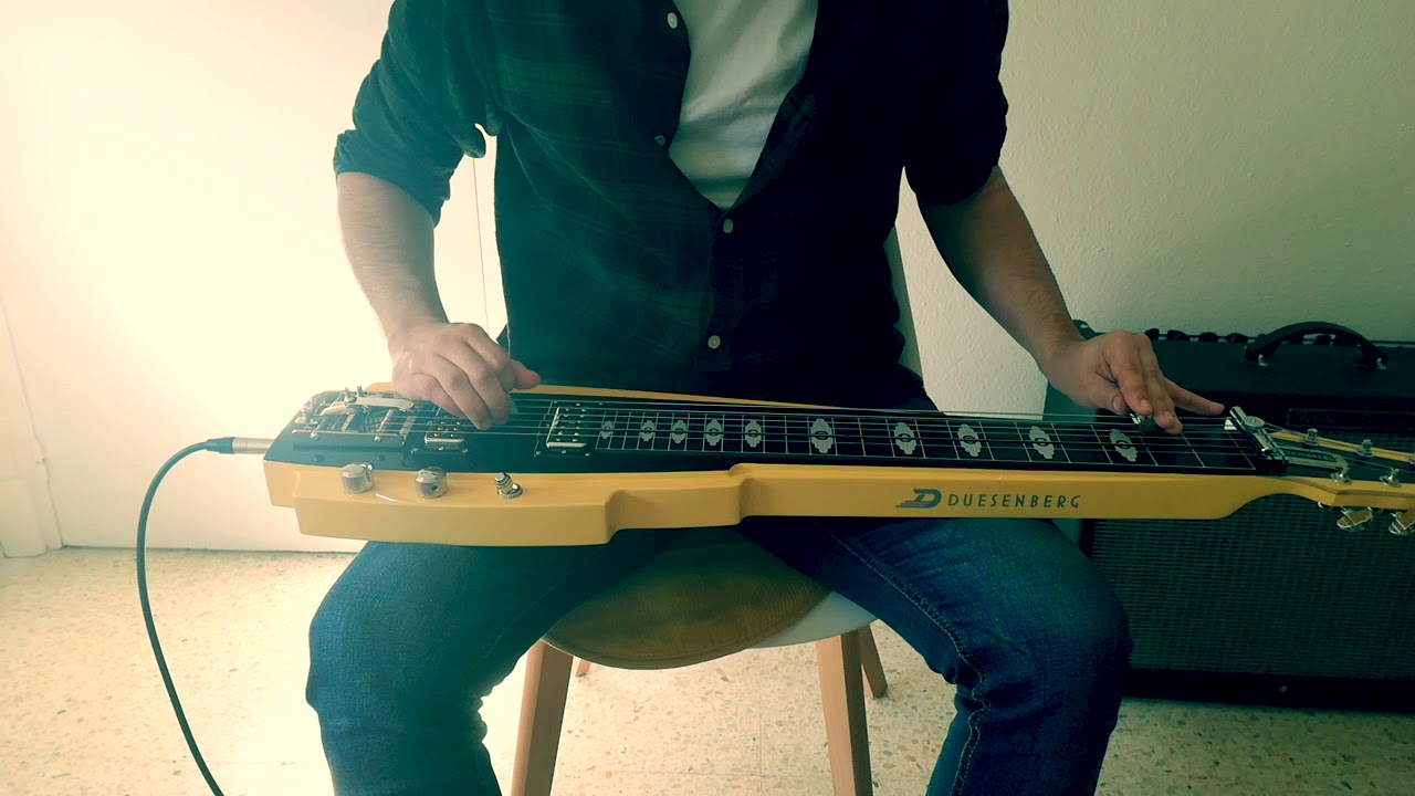 The sound of silence - Simon and Garfunkel. Instrumental cover on Duesenberg Pomona 6 lap steel.