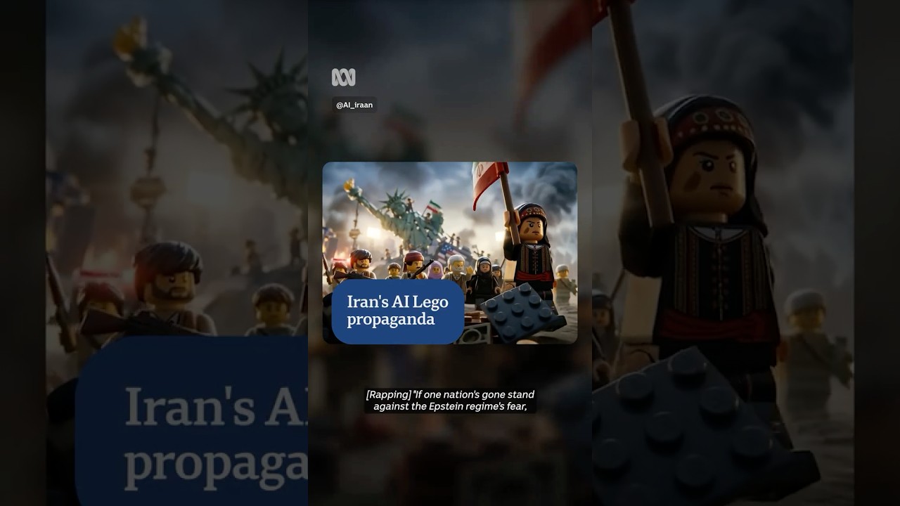 Iran's AI Lego propaganda | ABC NEWS