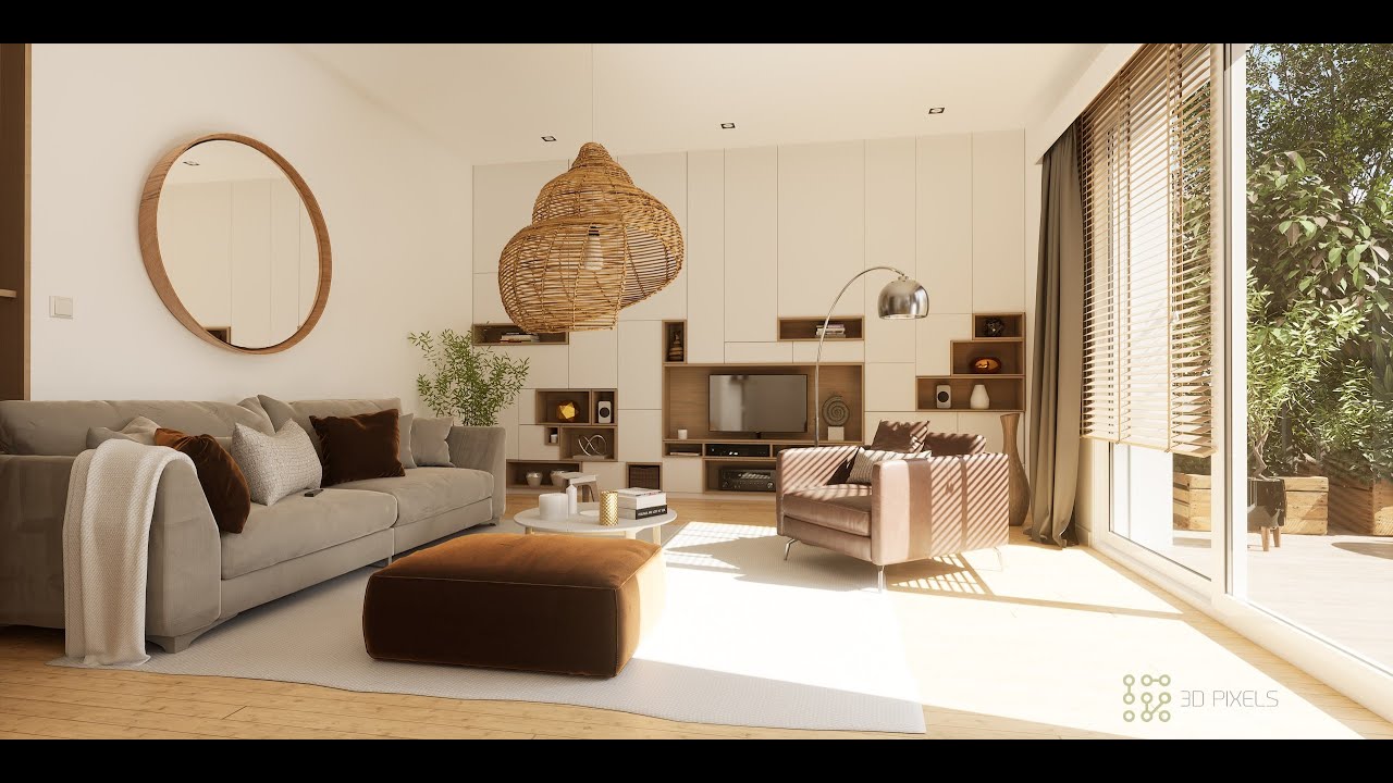 Visite virtuelle 3D appartement T3 par 3D Pixels