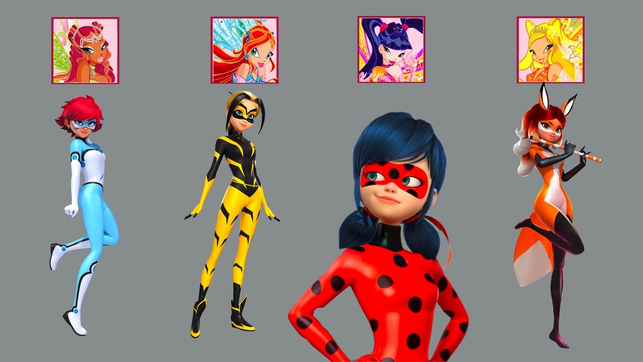 Wow 😍 Miraculous into Winx Club | Fashion Wow