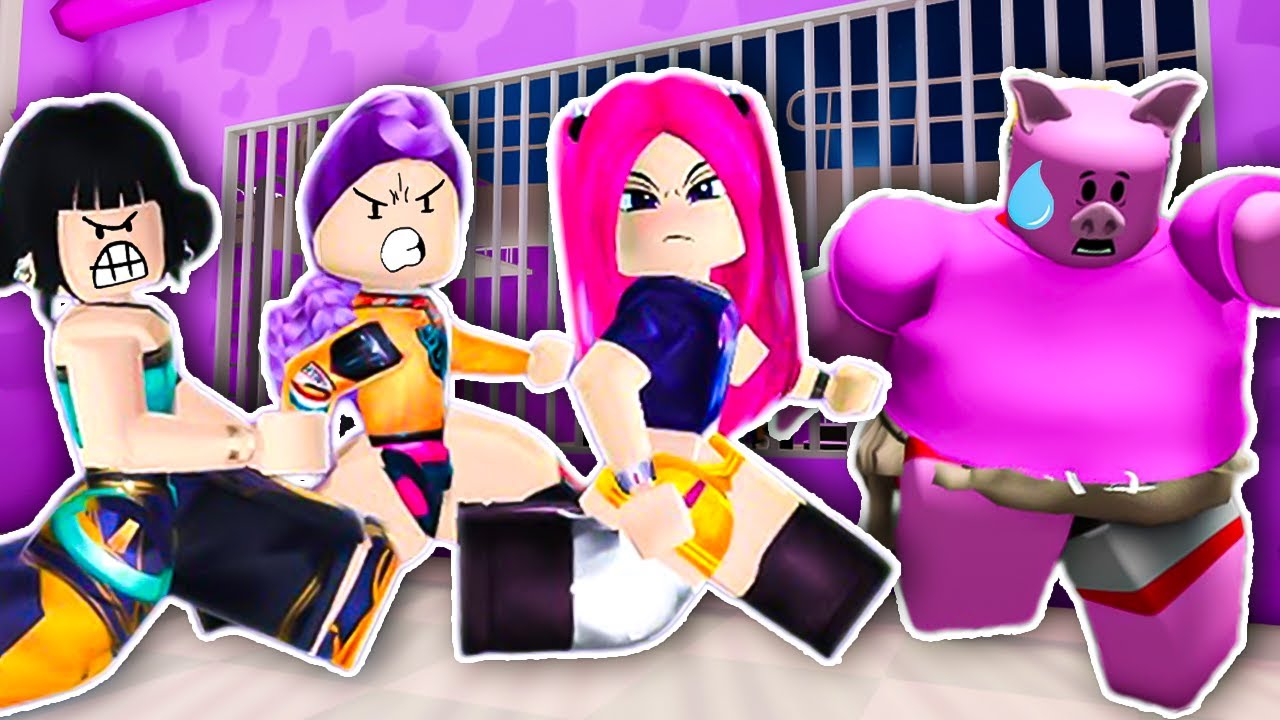 Comment M'&Eacute;CHAPPER de la PRISON des HUNTRIX ? 😲 😭 (KPOP DEMON HUNTERS ROBLOX RP)