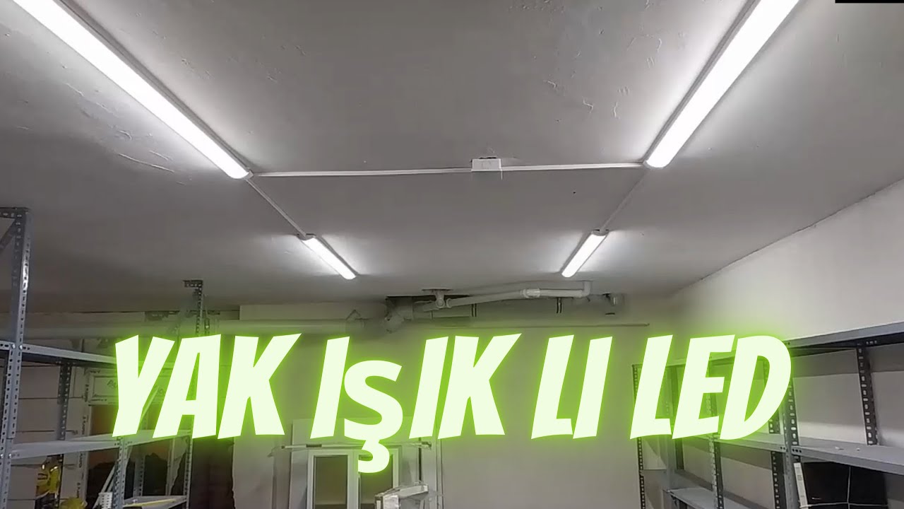 LED BANT ARMATÜR AYDINLATMA MONTAJI