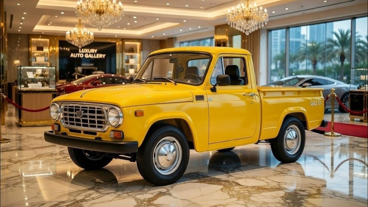 🔥😱 2026 GAZ-51 Pickup — Легенда Возвращается с Гибридным Мотором!