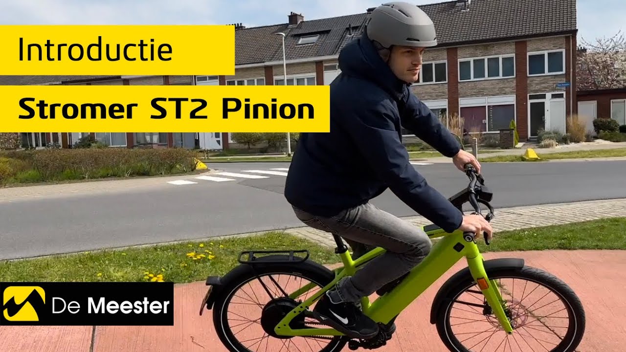 Stromer ST2 Pinion | Krachtige 45km/h speedpedelec mét Pinion