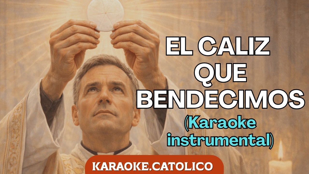 El caliz que bendecimos - Salmo 115 (Pista instrumental) | Joaquin Madurga | KARAOKE CATOLICO