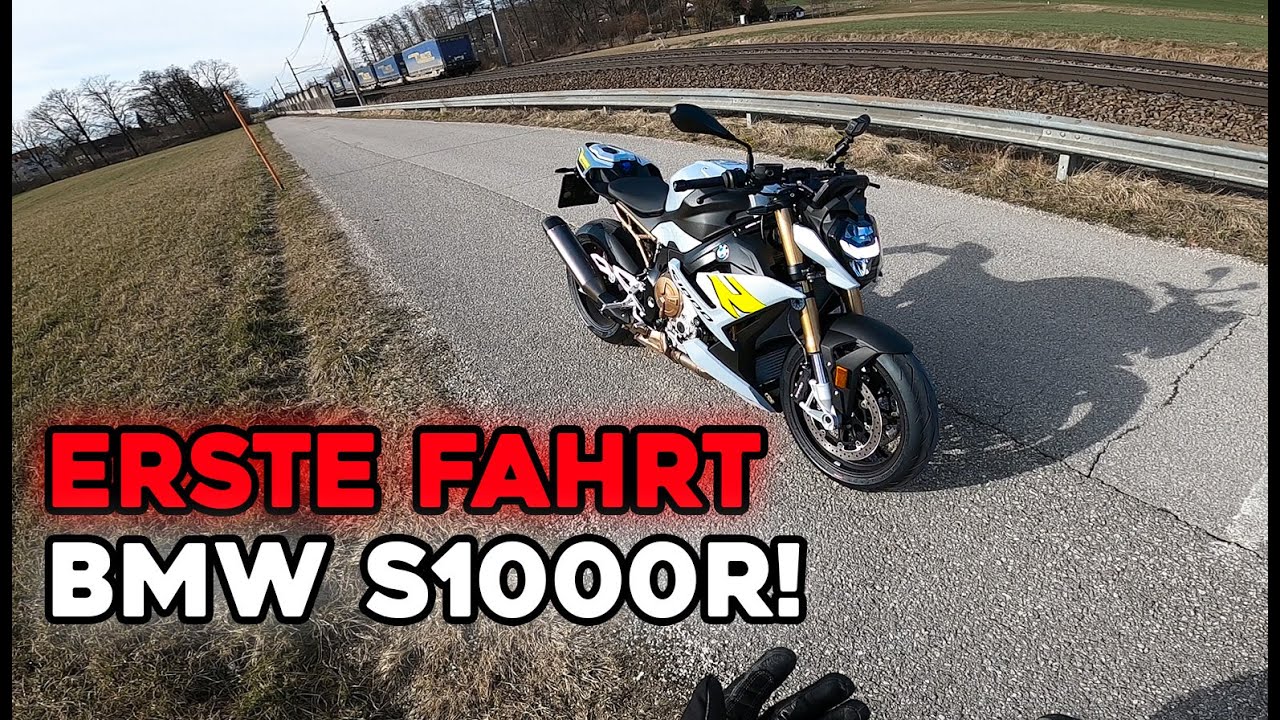 ERSTE FAHRT mit 2022 BMW S1000R! | WIE RICHTIG EINFAHREN?