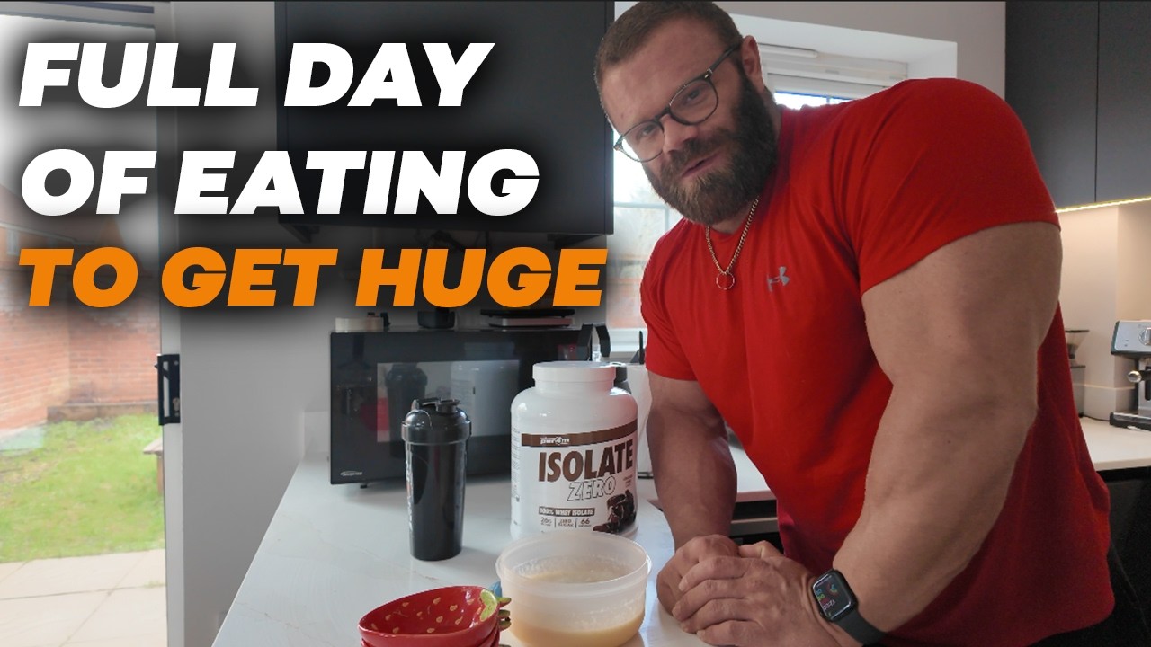 Off-Season Full Day of Eating high day | Staying Lean & Growing