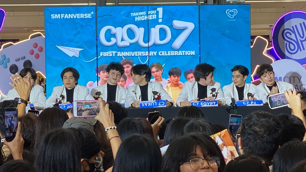 CLOUD 7 FAN SIGNING AT SM CITY MASINAG | RAINBOWS TAKING YOU HIGHER