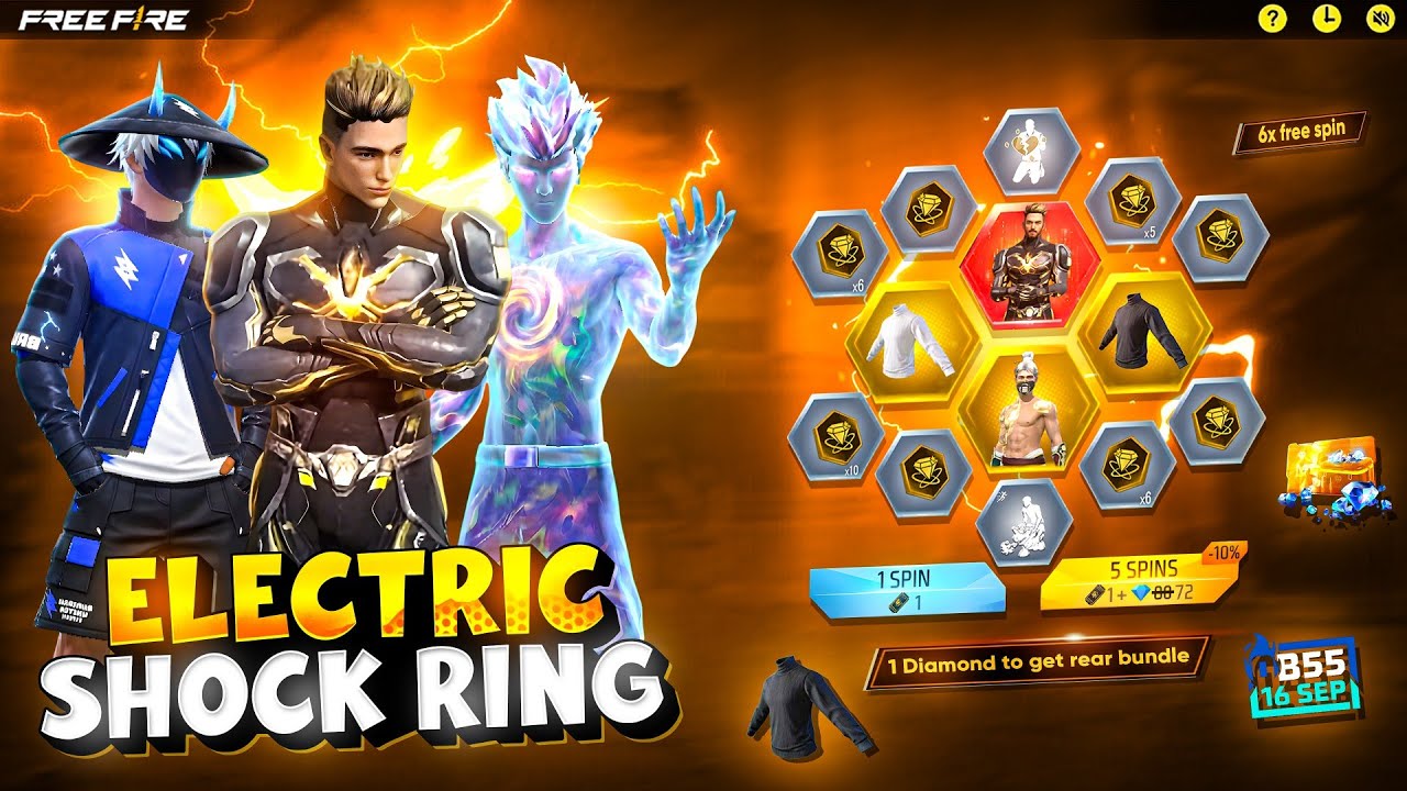 Electric Shock Bundle Return ফাইনালি আসছে 😍 | Ff New Event Bd Server | Free Fire New Event