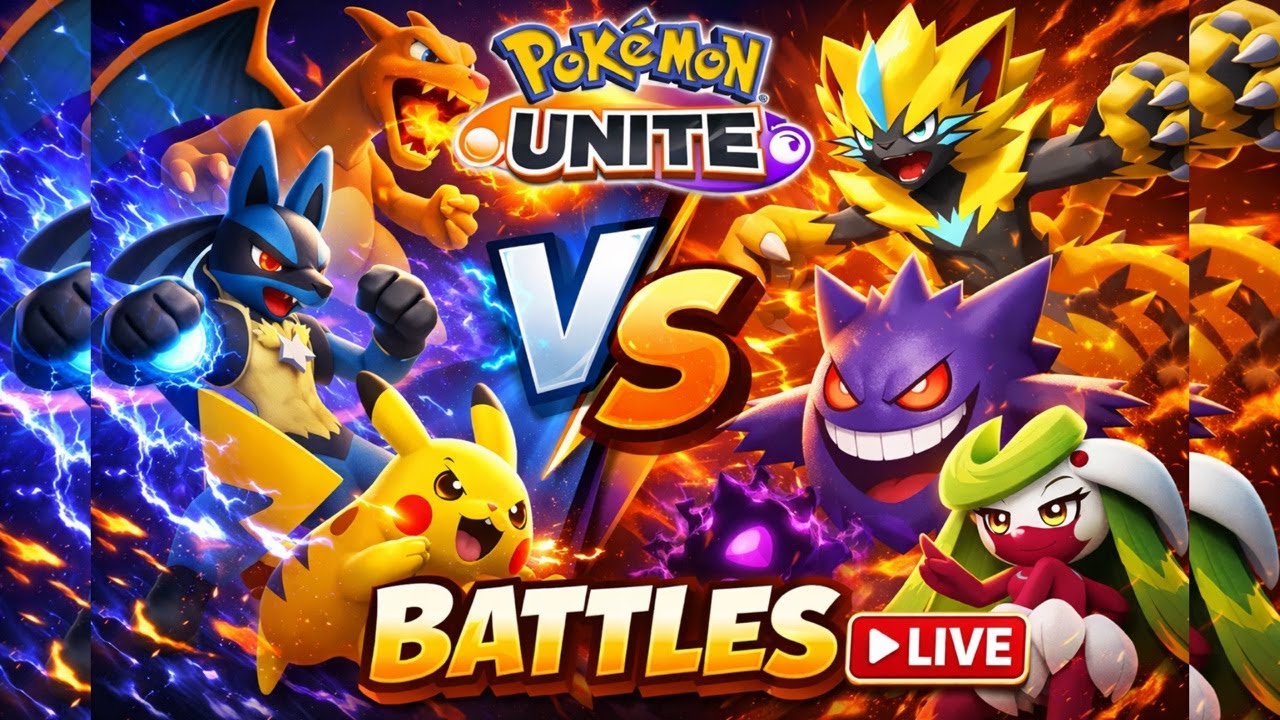 LIVE Pokémon UNITE 🔴 Epic Team Fights & Clutch Moments
