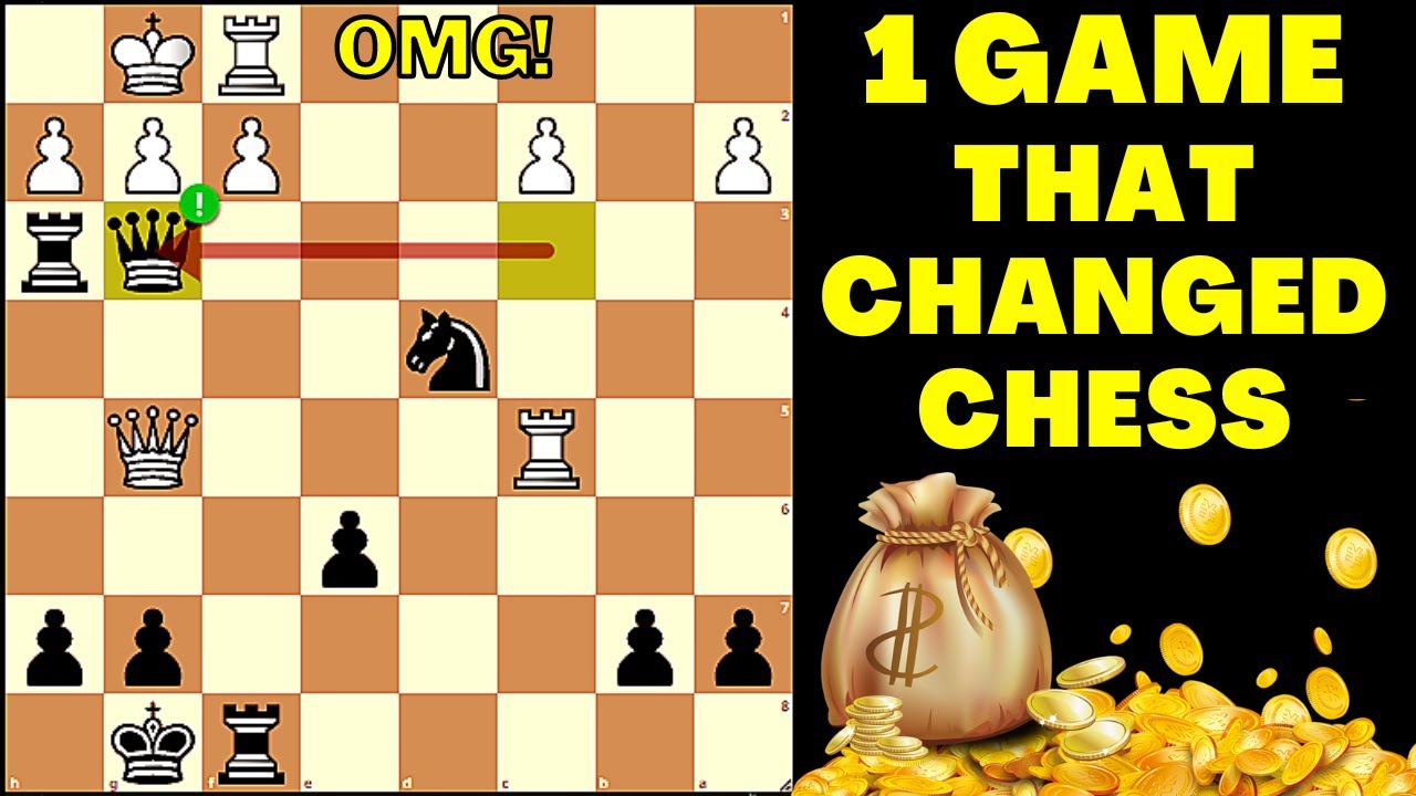 The Game That Changed Modern Chess - The Gold Coin Game 🤯🤯🤯
