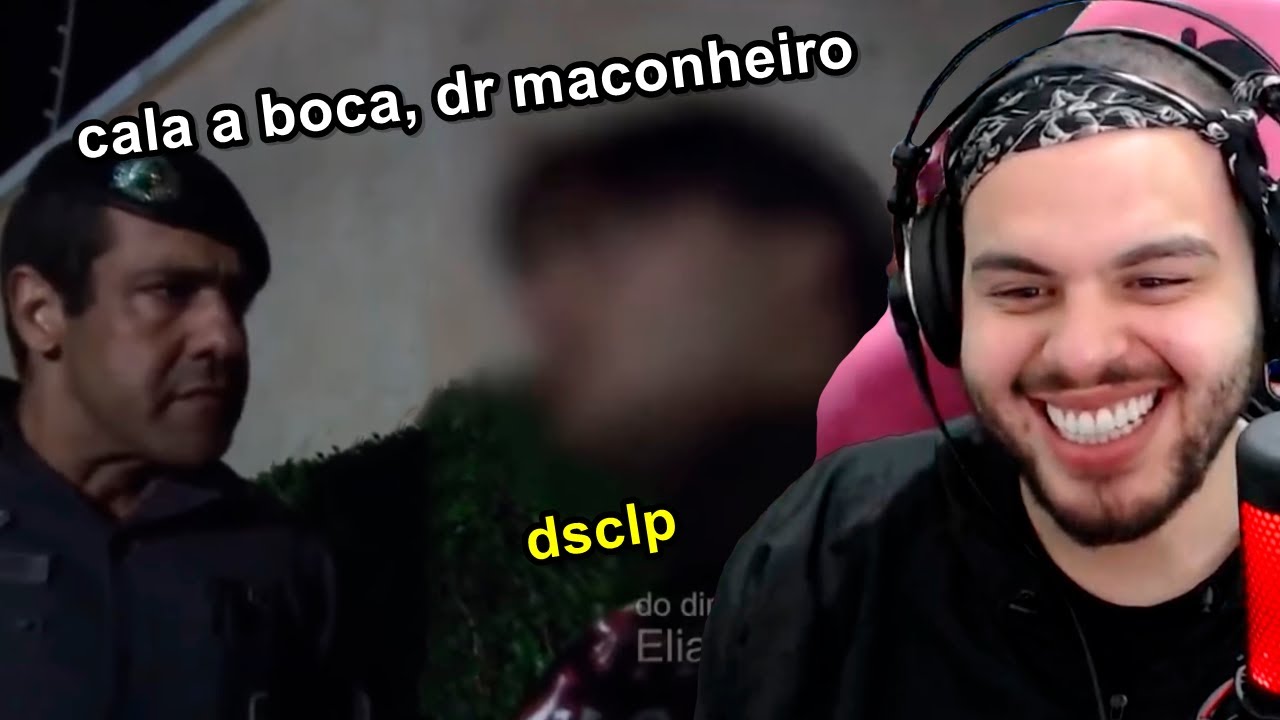 ESTUDANTE DE MEDICINA TOMA ESCULACHO DA PM E CHORA - Maicon react