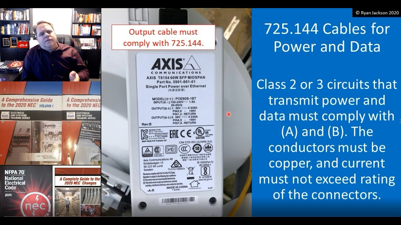 Power over Ethernet and the National Electrical Code
