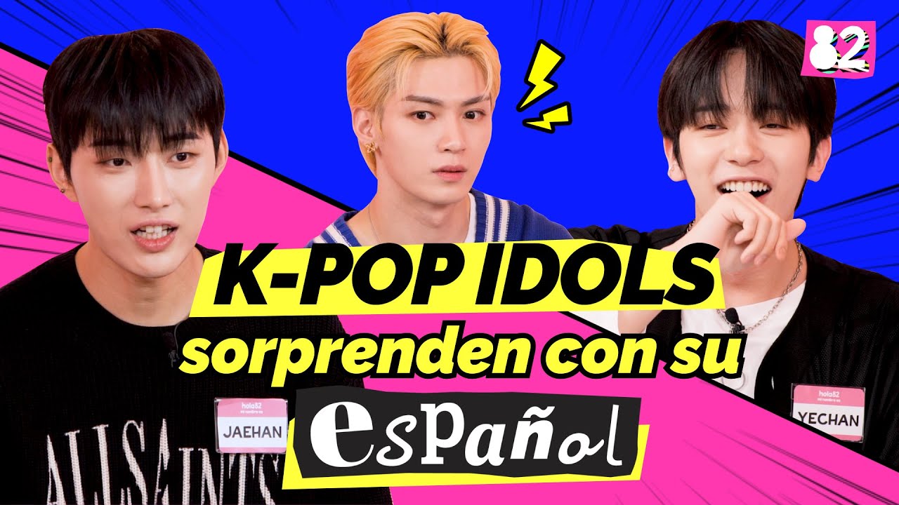 OMEGA X toma un examen en español ( 🧠 CI al 300%)ㅣGuess the Spanish Words w/ OMEGA X