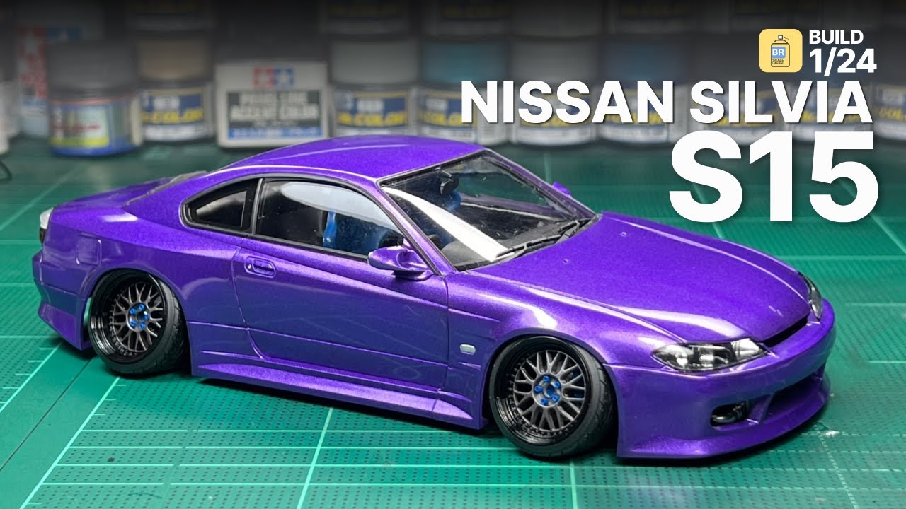 Build 1/24 Nissan Silvia S15 Vertex - Aoshima