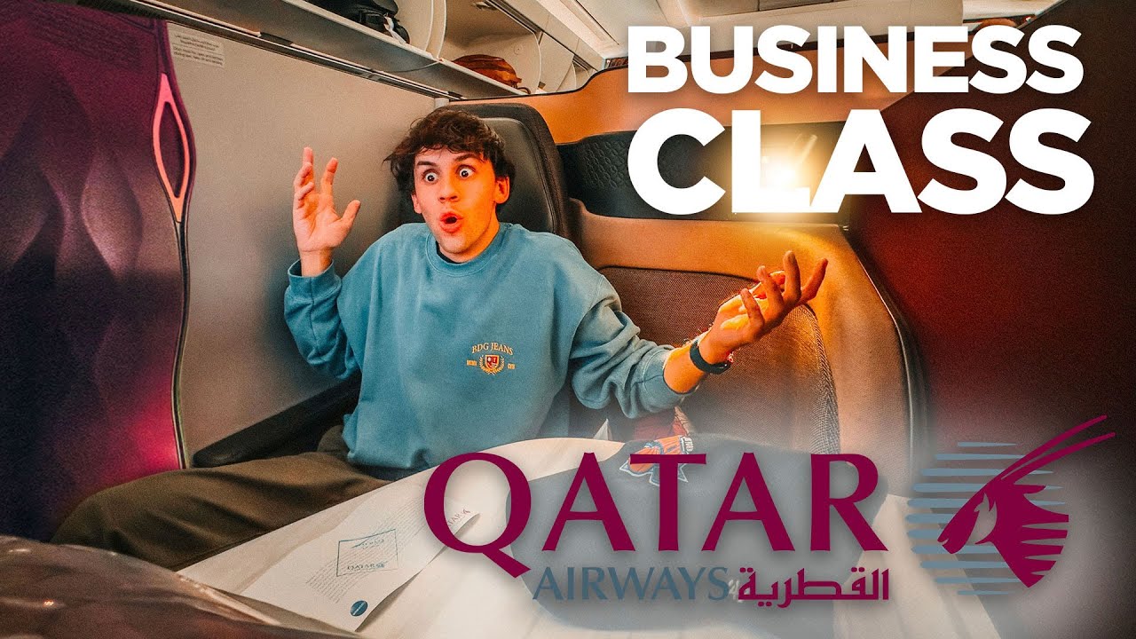 la SUITE PRIVATA su UN AEREO - BUSINESS CLASS Tour Qatar Airways