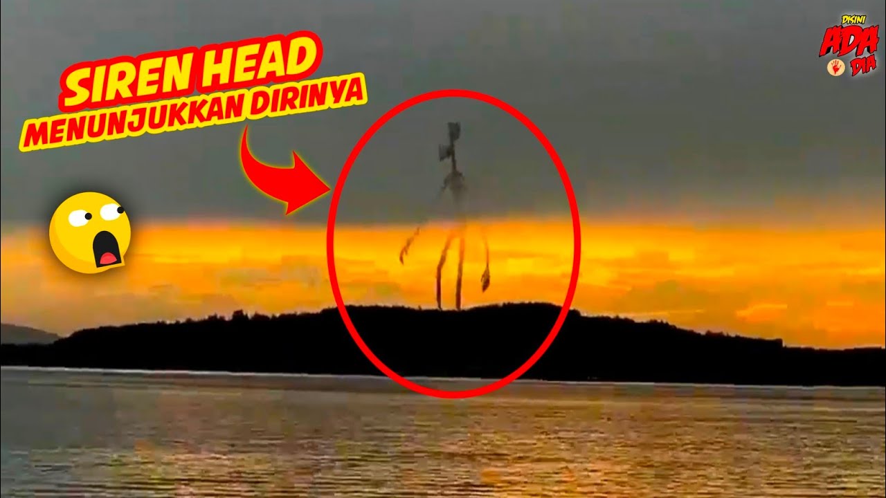5 Penampakan SIREN HEAD Terjelas Yang Terekam Kamera Warga | Mengerikan !!!