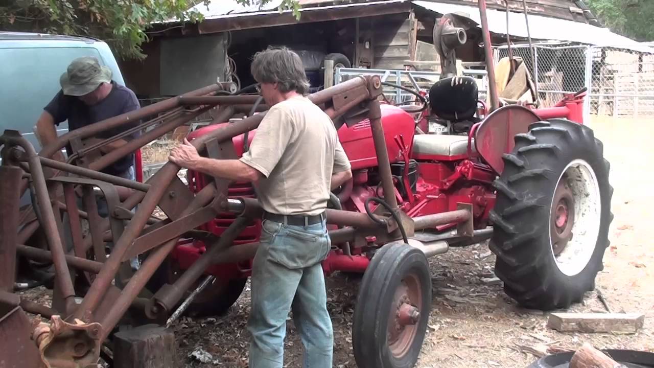 Loader installation 1956 International Utility 300 Part 1