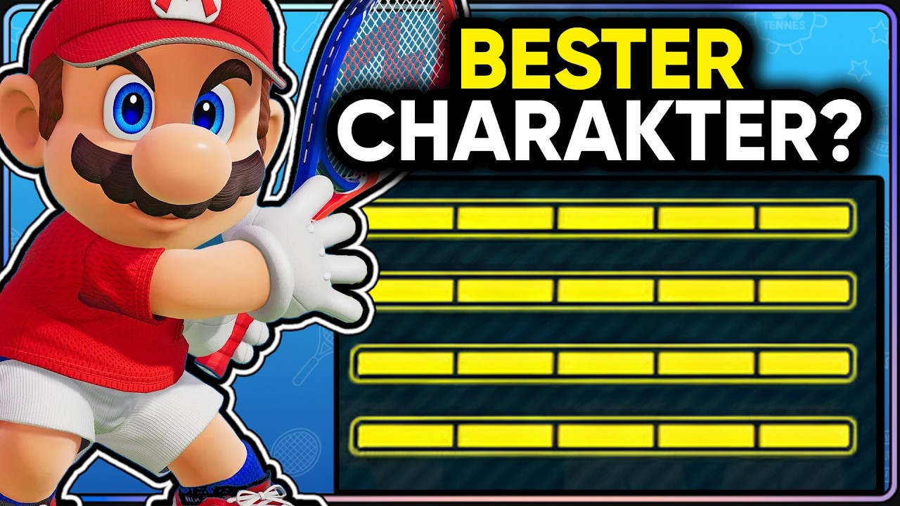 OP oder Schrott? 🎾 Mario Tennis Fever: Alle 38 Charaktere & Stats enthüllt! Nintendo Switch 2