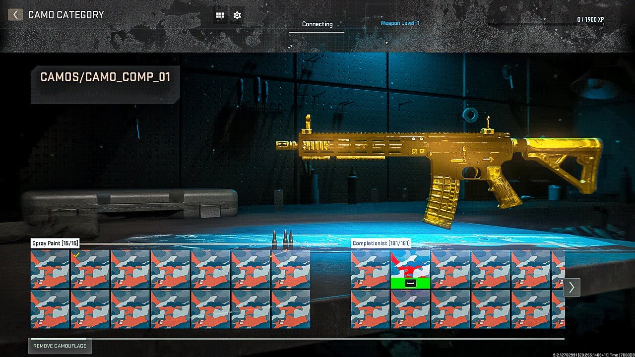 All Camos in Modern Warfare 2 (Gold Camo, Dark Matter + More) - 1440p