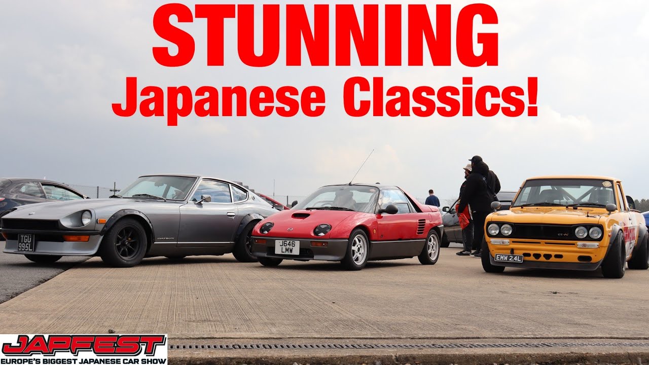STUNNING Japanese Classic Cars At Japfest 2023!