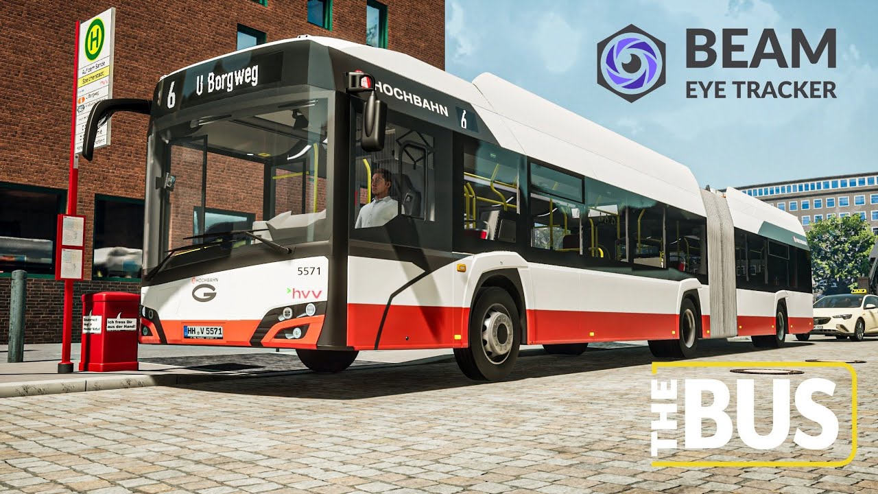The Bus - Hamburg DLC | Line 6 - Gameplay | Logitech G29 - Head Tracking | No Commentary