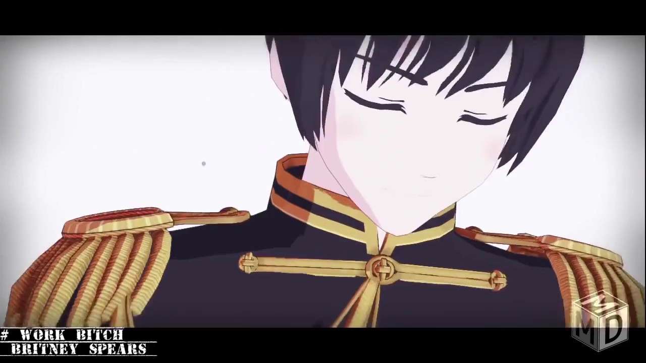[APH MMD] Work Bitch ~English Cover~【Japan】 Musiccut begin