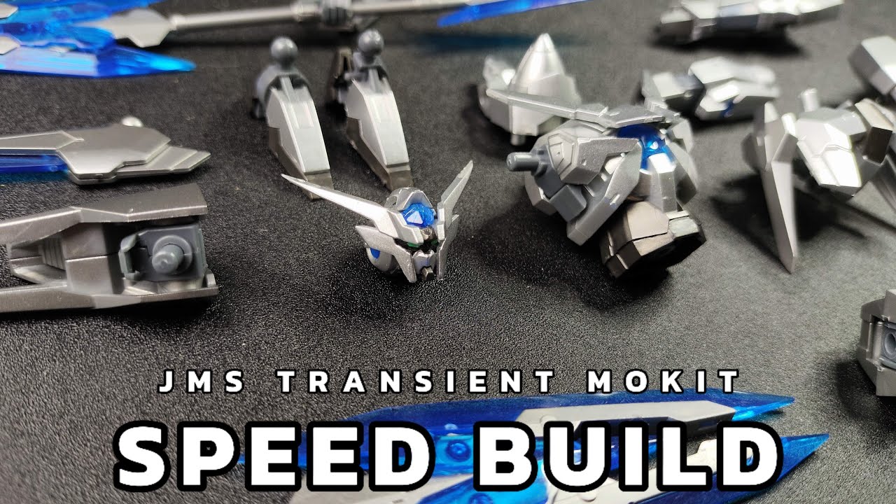 Gundam ASMR Build l JMS l Transient Gundam l Model Kit